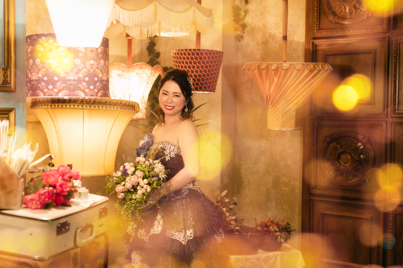 #新婦ソロショット