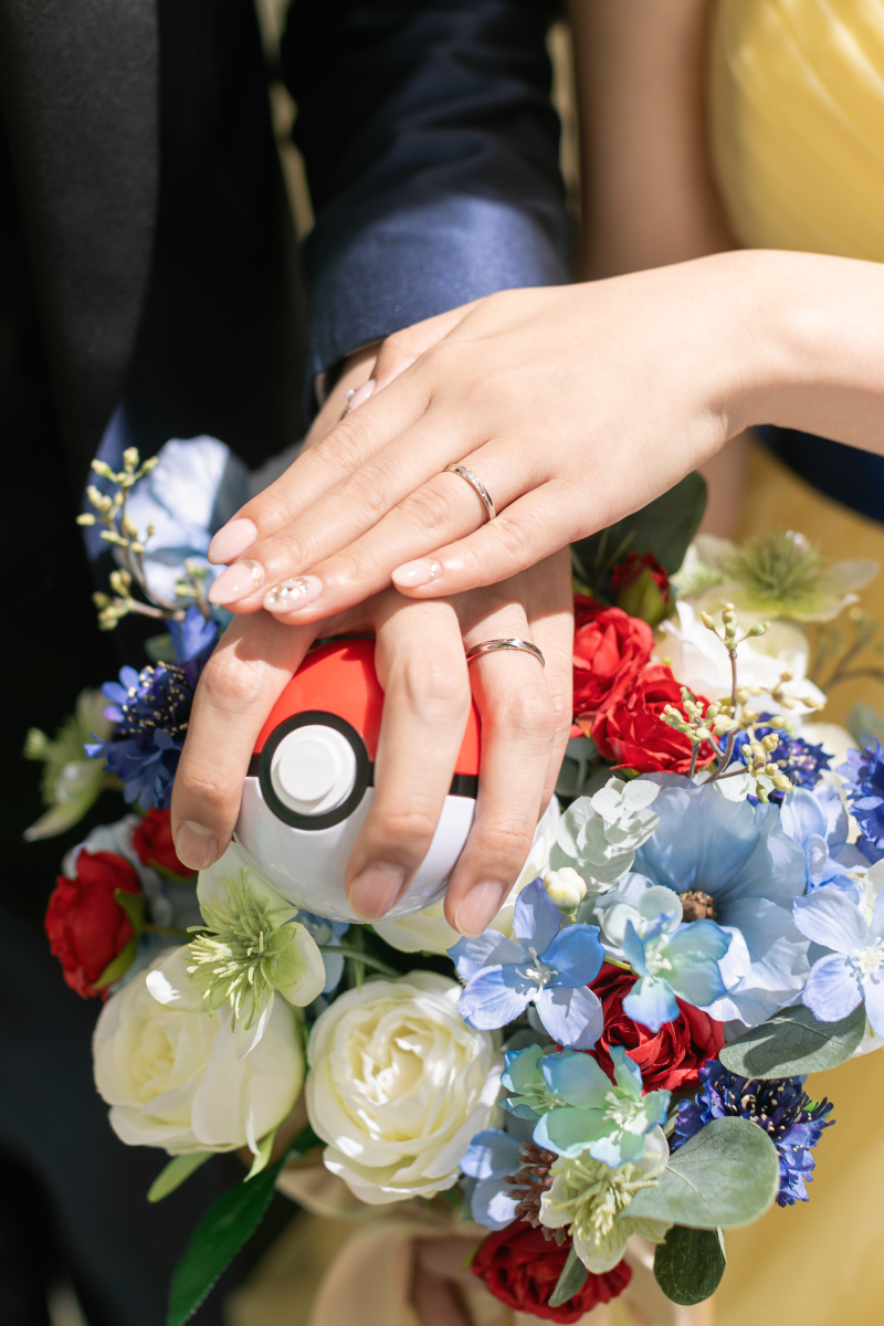 指輪とモンスターボール