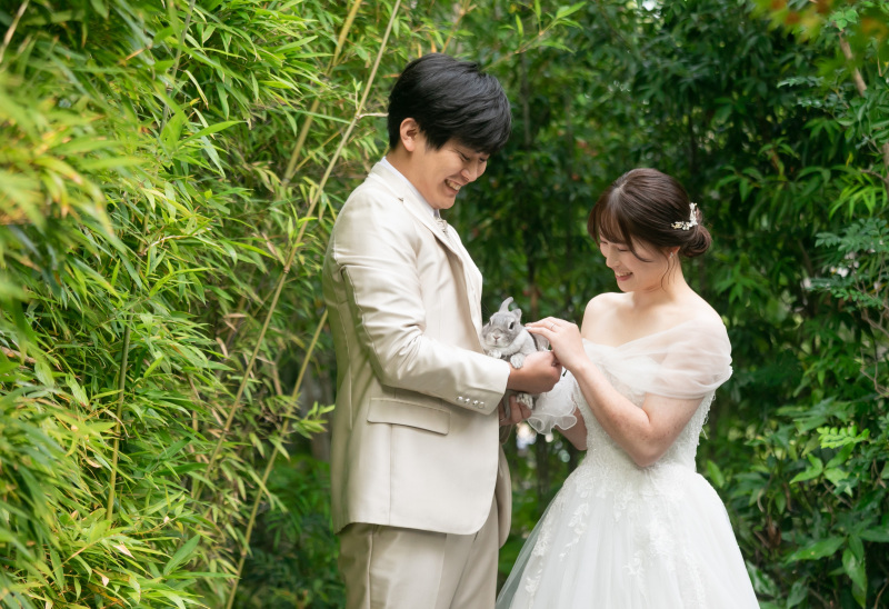 ペットのうさちゃんと♪