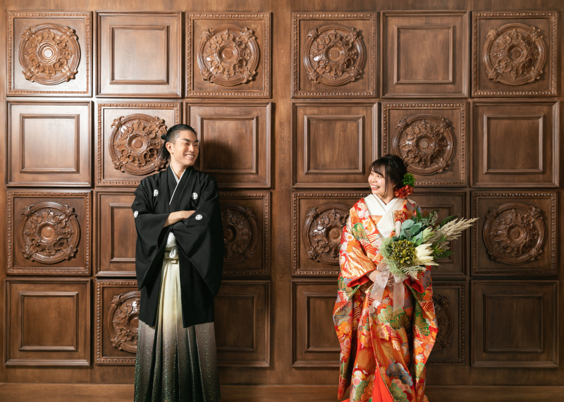 和装はかっこいい雰囲気で!