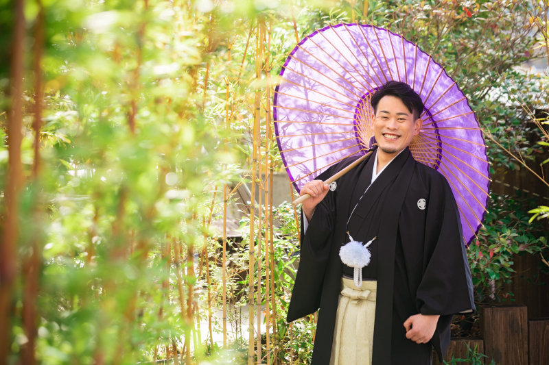 #新郎ソロショット