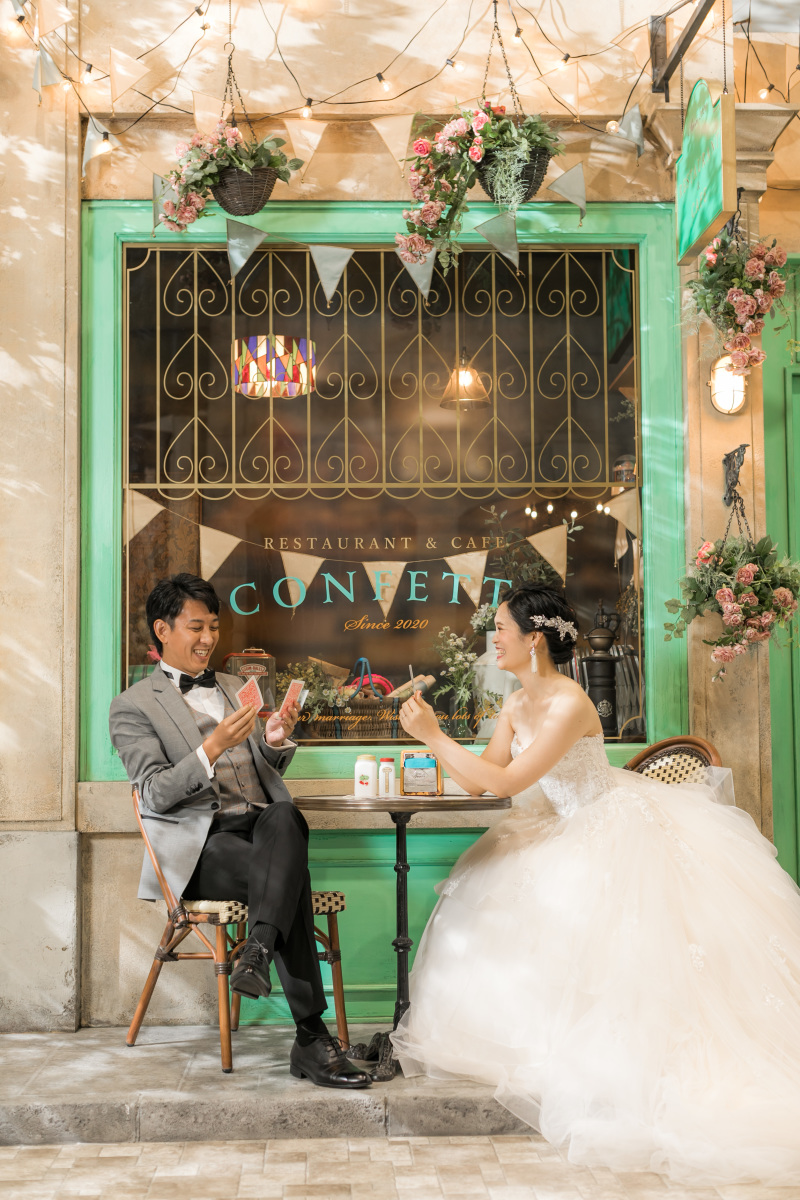 #カフェでトランプ