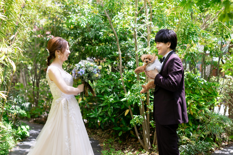 わんちゃんと一緒にファーストミート