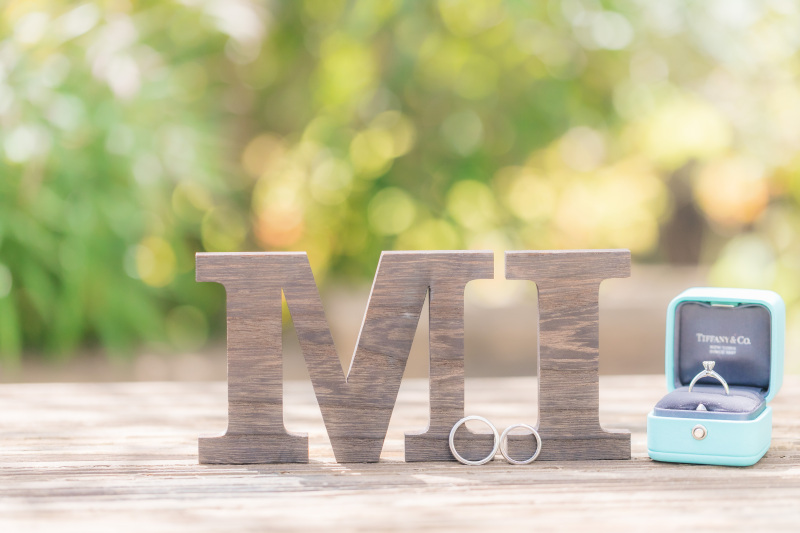 #婚約指輪&結婚指輪