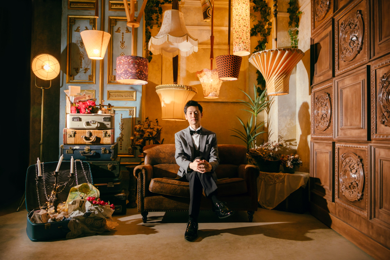 #新郎ソロショット