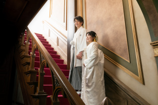 和装でモダンに