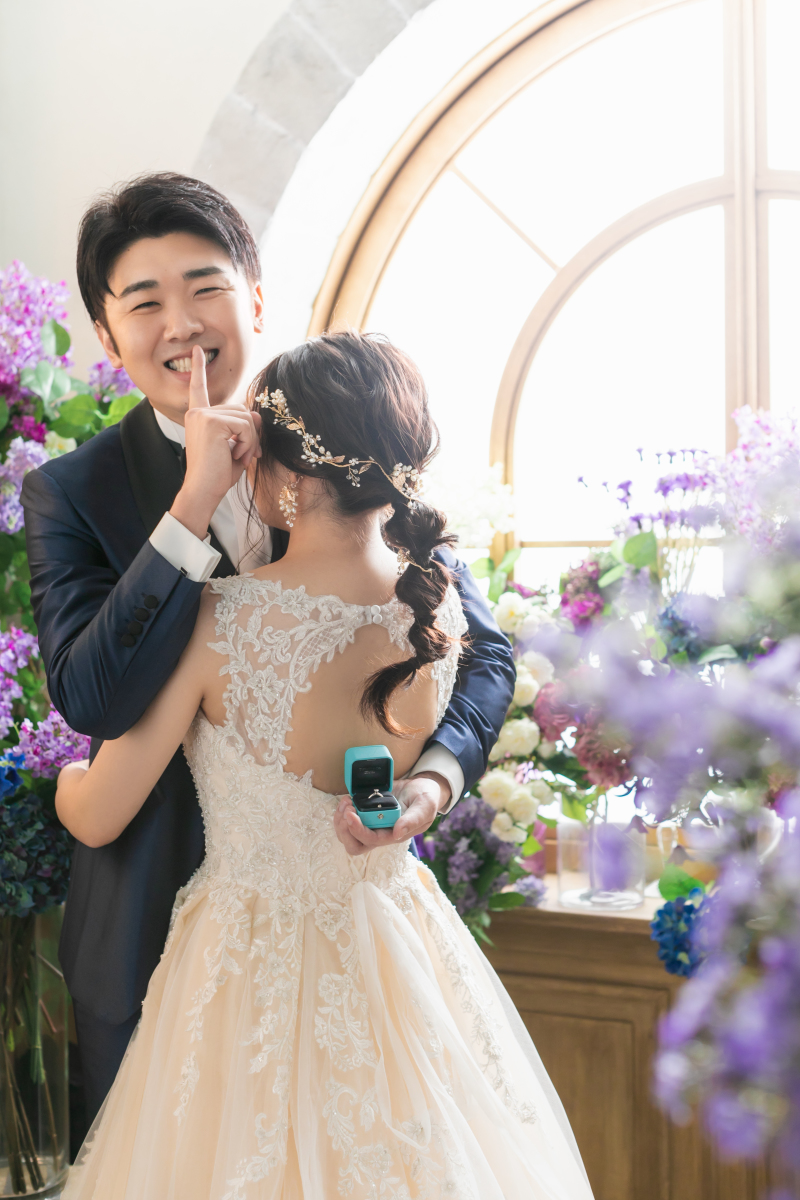 #プロポーズ風ショット