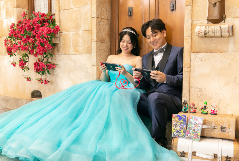 おふたりらしい撮影をありがとうございました♪