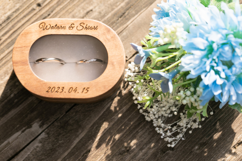 おふたりの指輪と共に