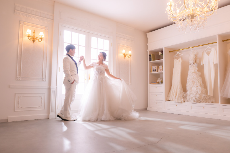 優雅にポージング