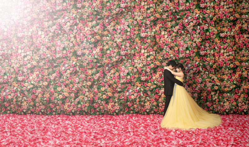 #フラワーウォール