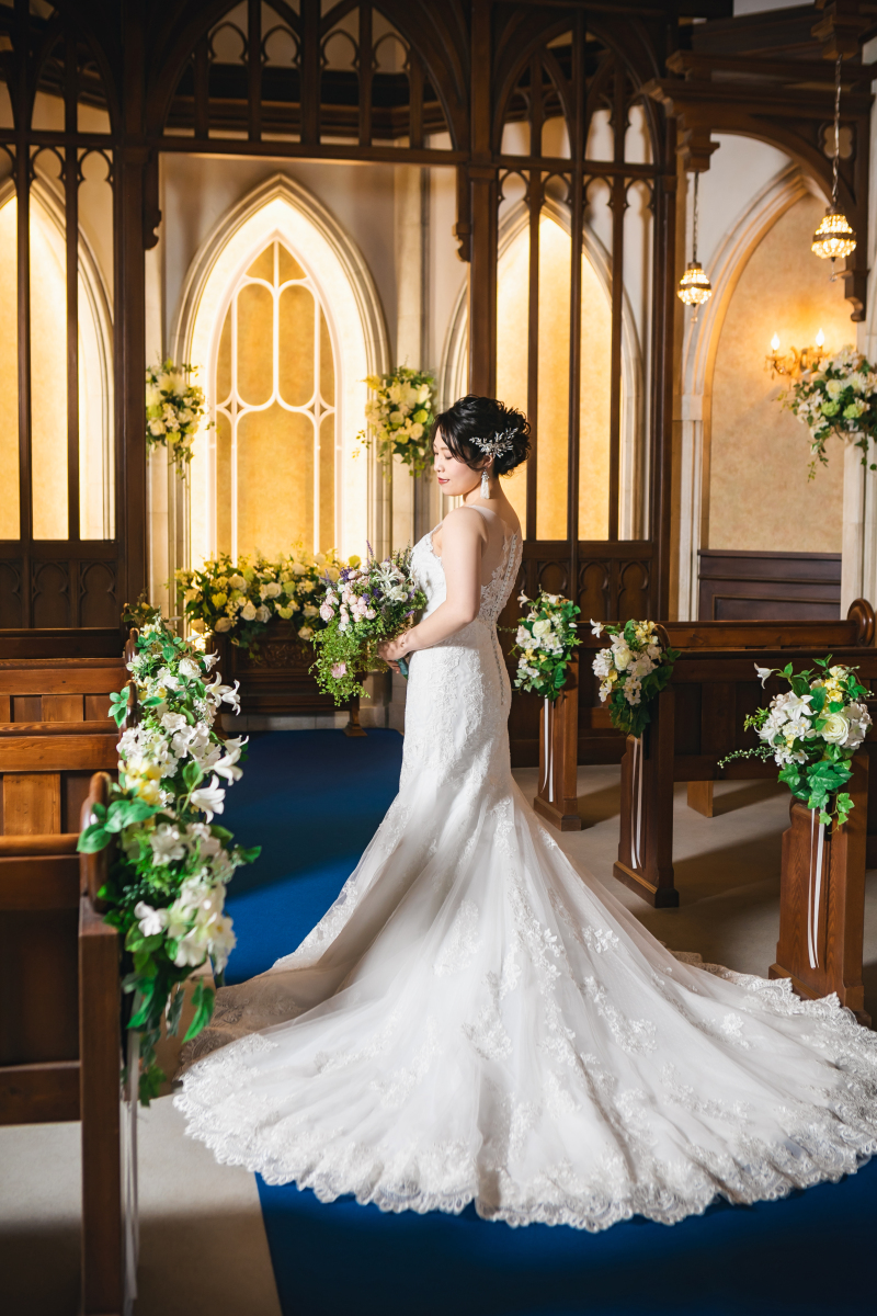 #新婦ソロショット