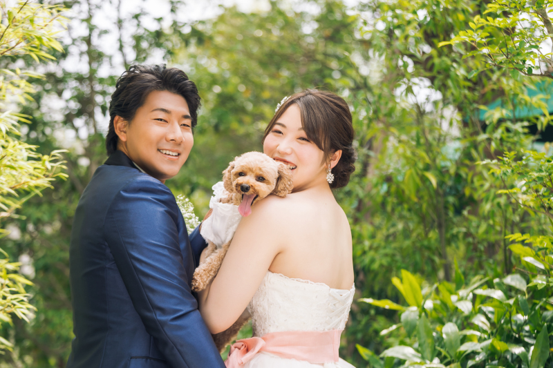 #わんちゃんと一緒に