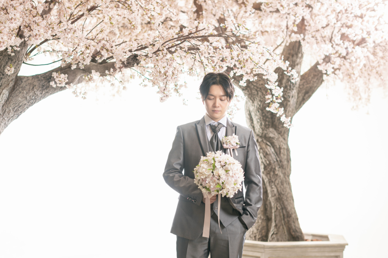 #新郎ソロショット
