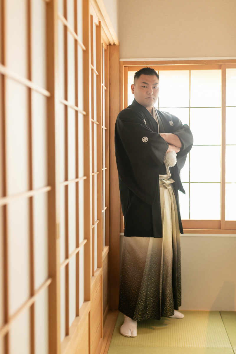 新郎ソロカット