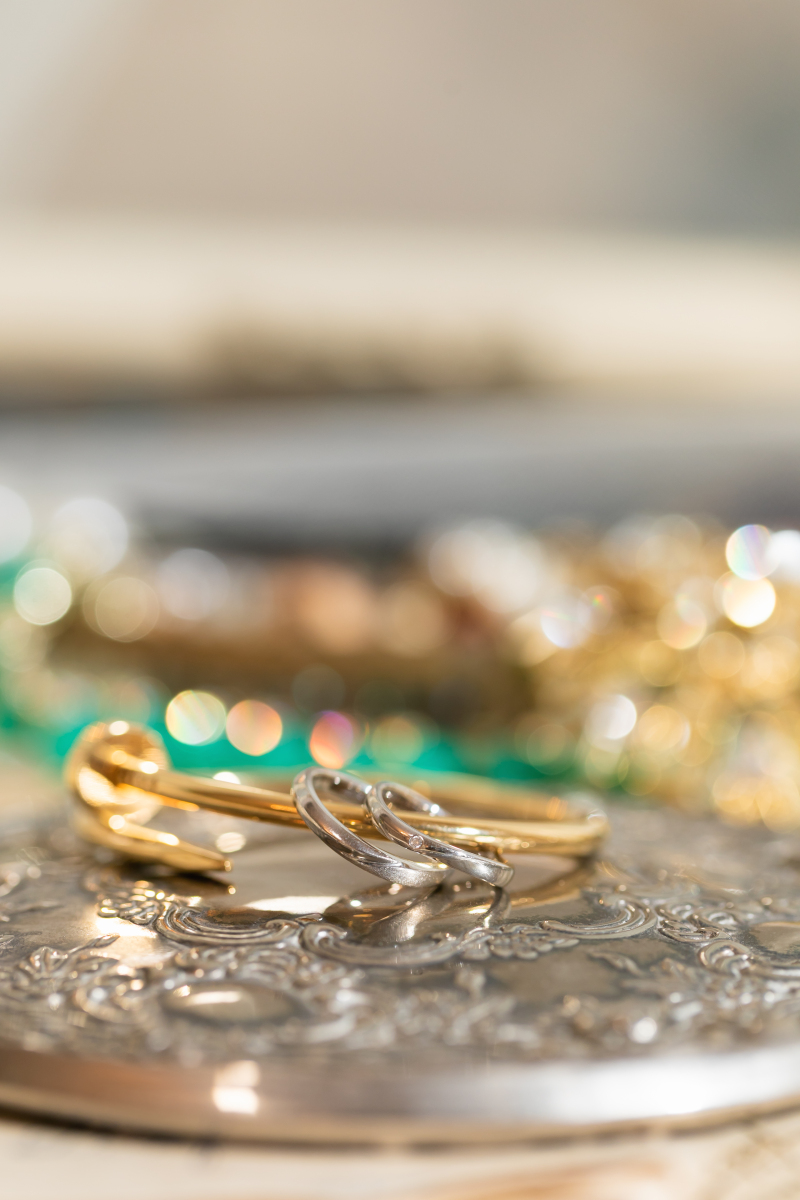 指輪とブレスレット