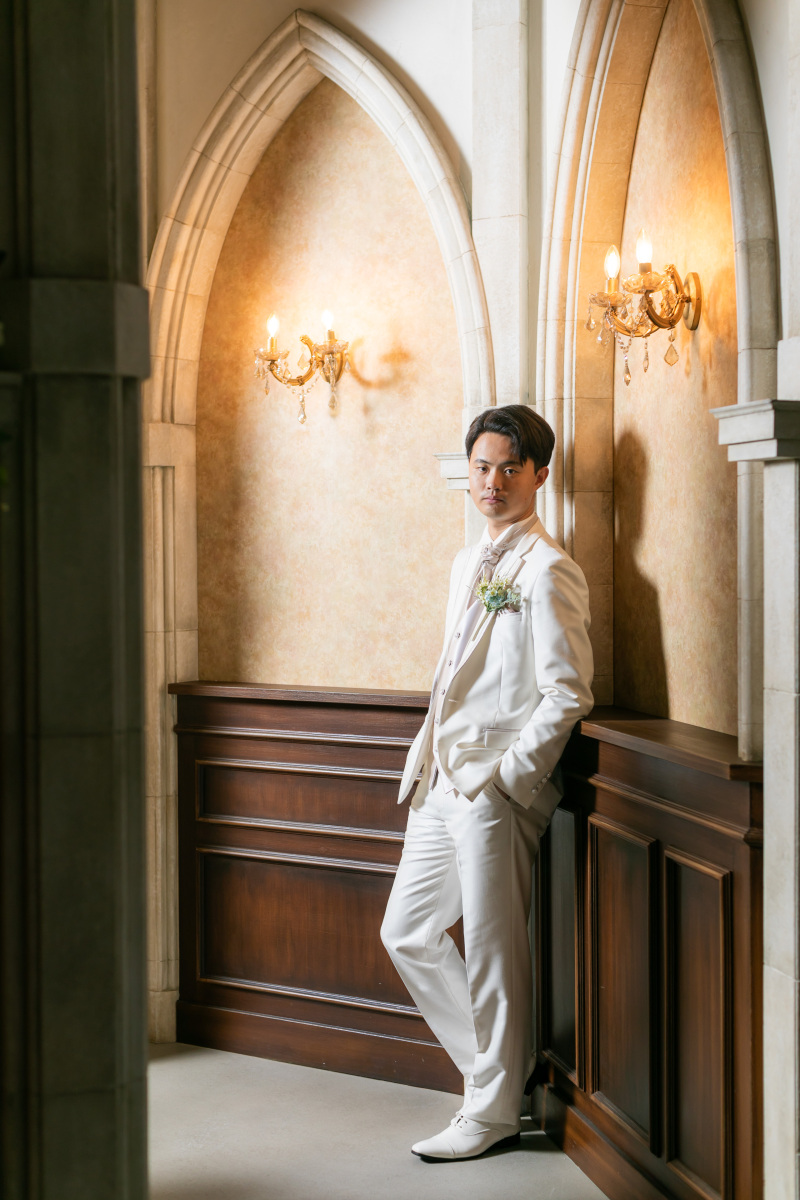 ご新郎様ソロカット