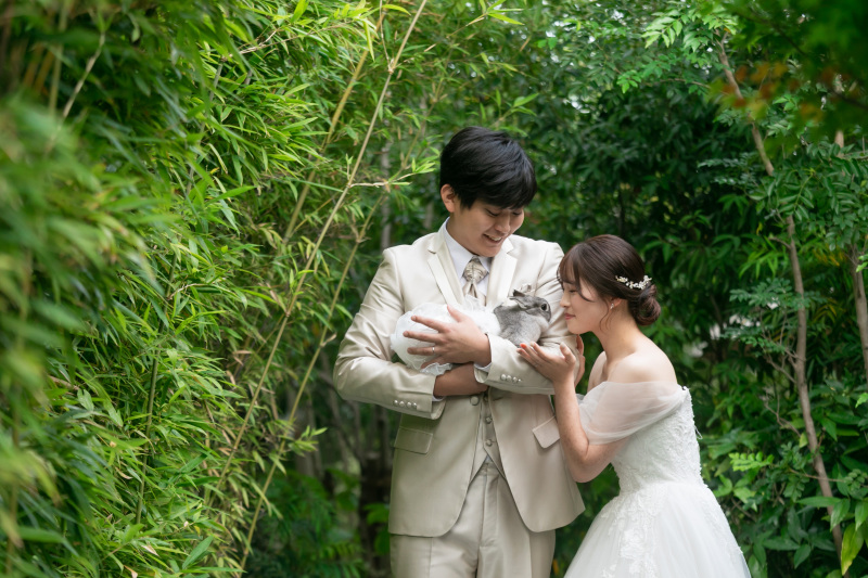 ペットとの撮影