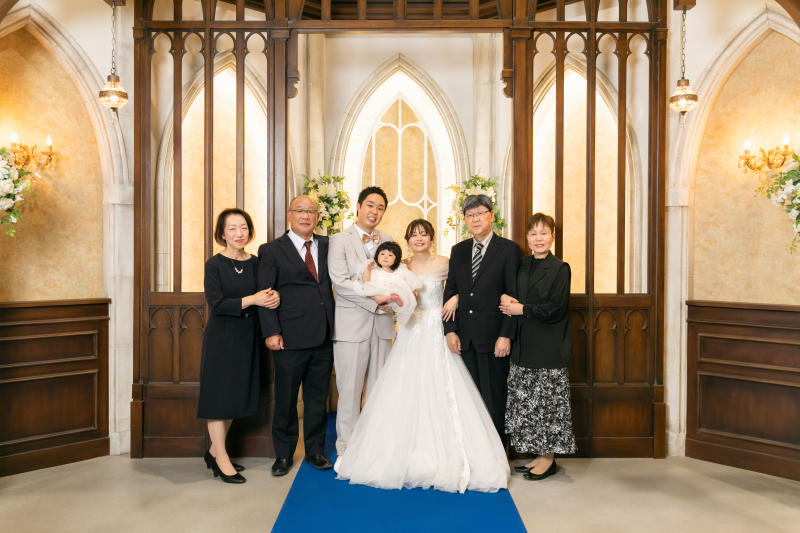 おじいちゃんおばあちゃんも一緒に