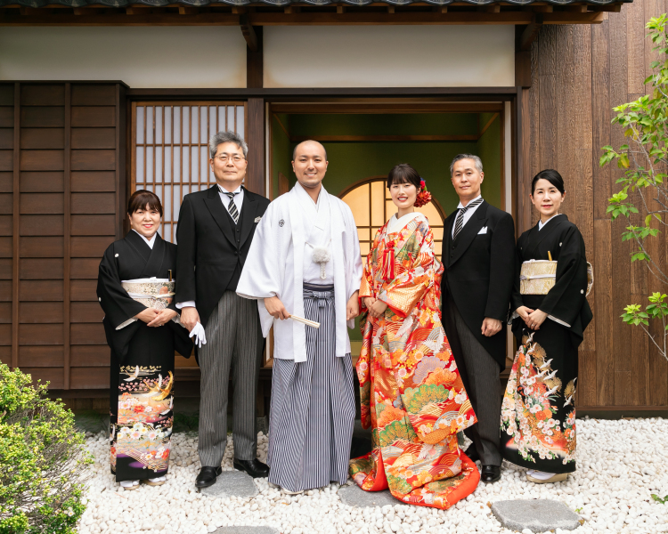 ご両親との集合写真