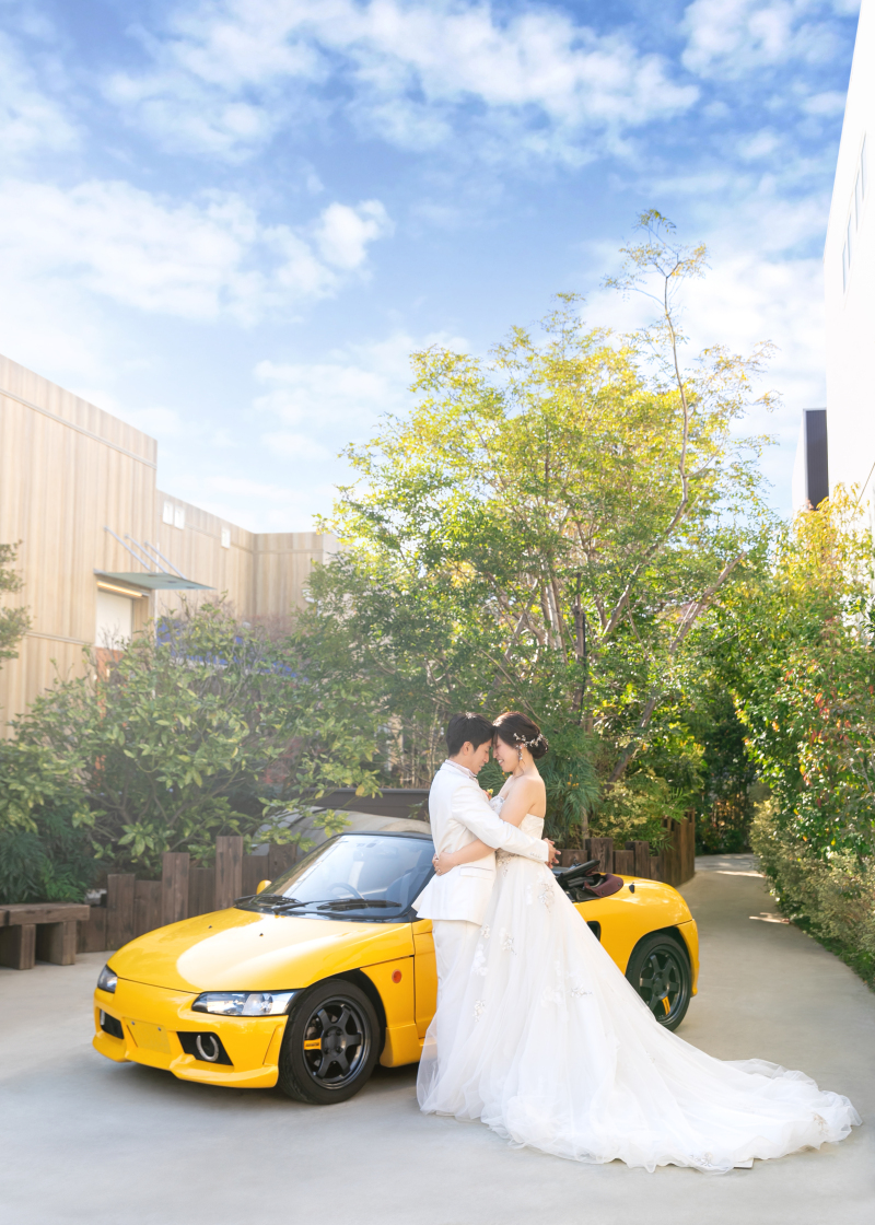 オープンカーでも♪