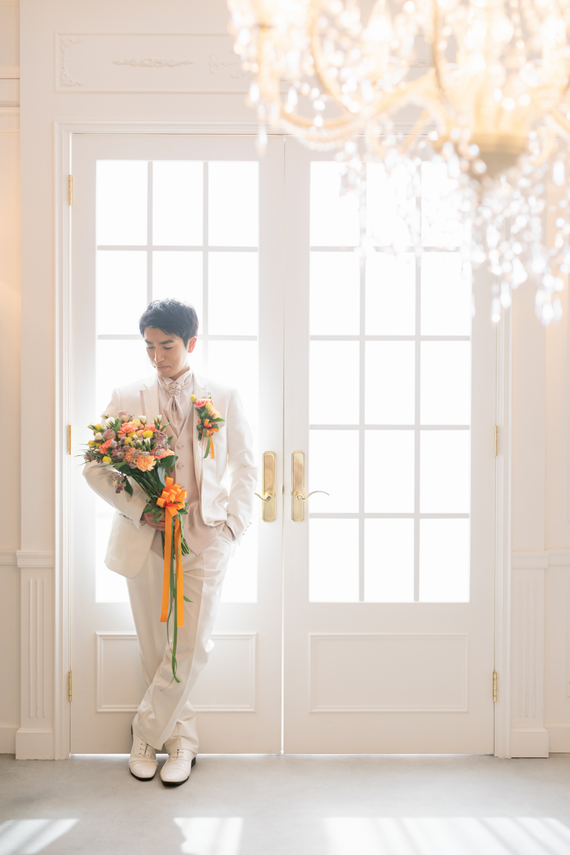 新郎ソロカット