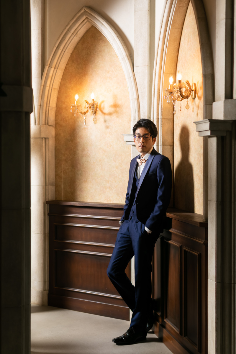 新郎ソロカット