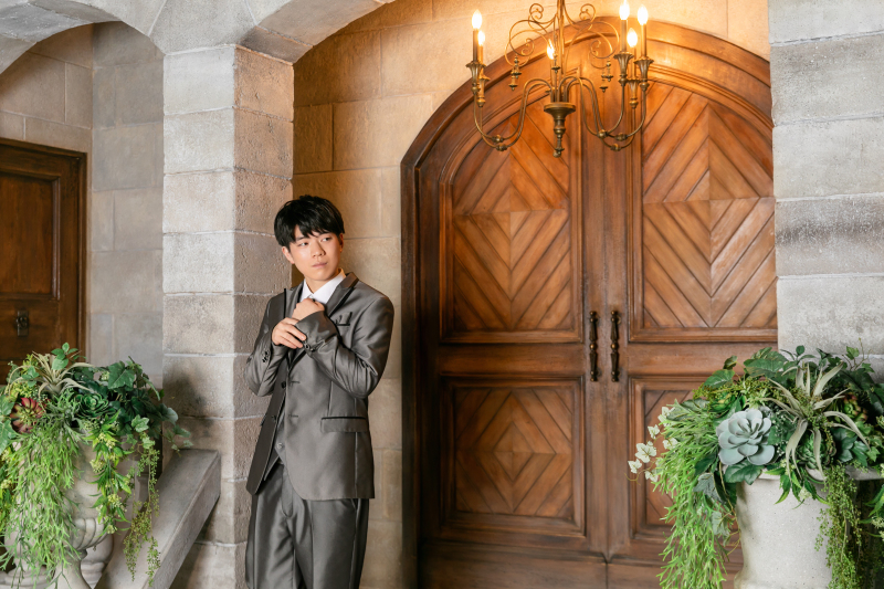 新郎ソロカット