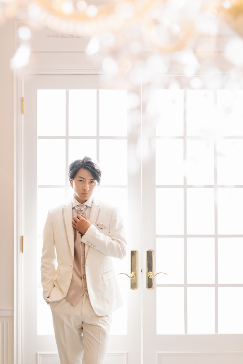 新郎ソロカット