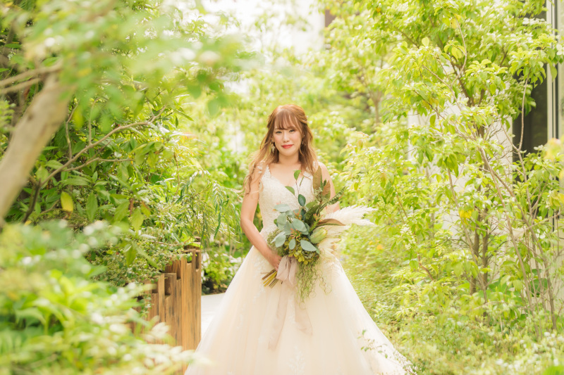 ＃新婦ソロショット