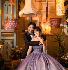 カラードレスで♪