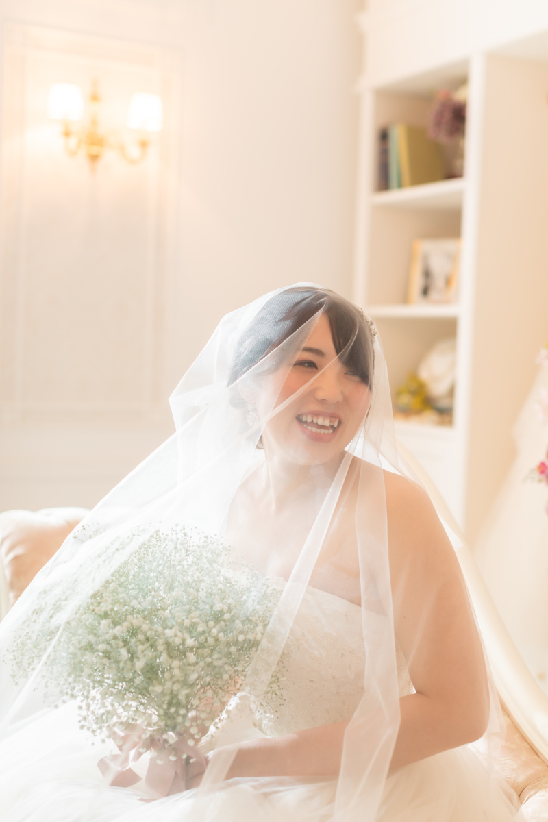 #新婦ソロショット