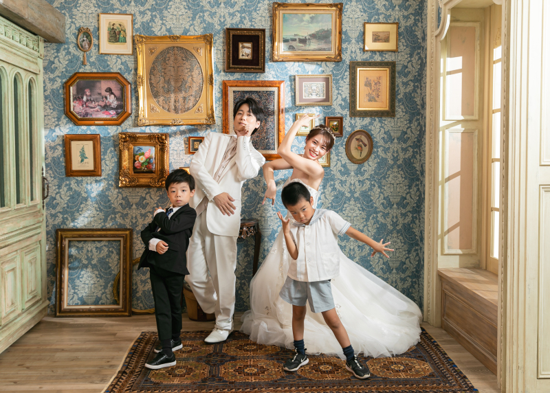 お子様との楽しい撮影をありがとうございました!