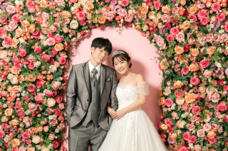 笑顔が素敵なウェディングフォト♡