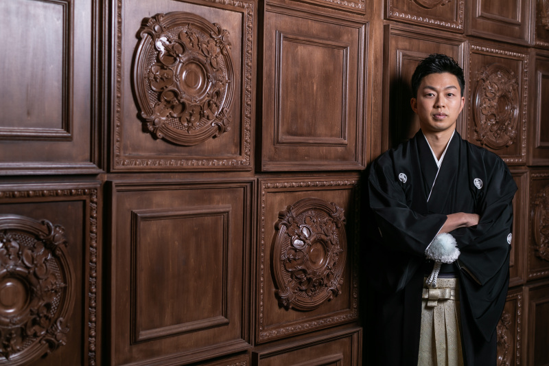 ＃新郎ソロショット