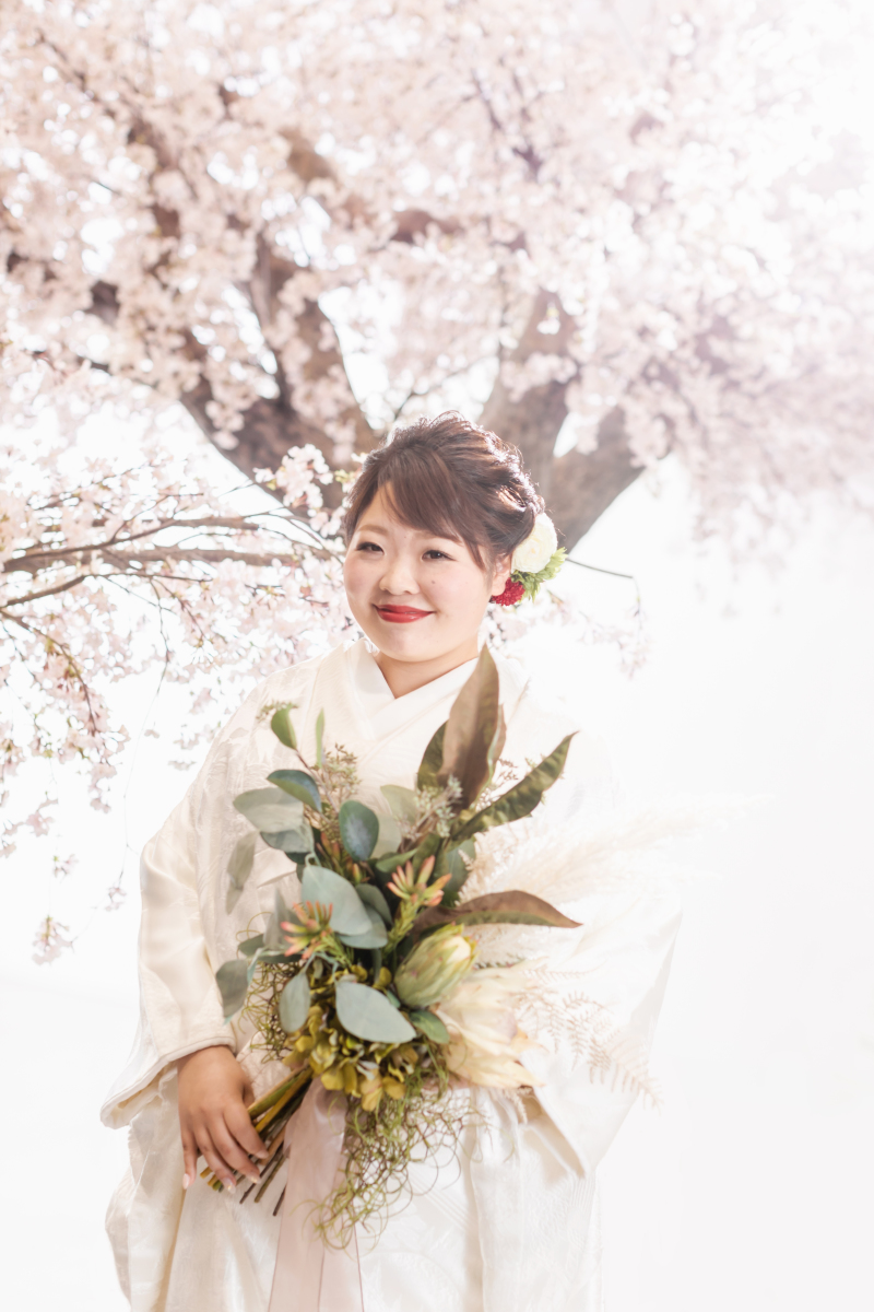 #新婦ソロショット