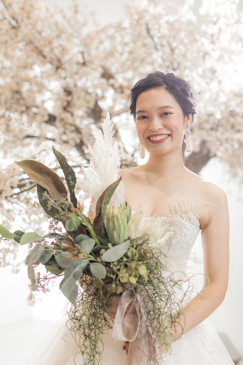 #新婦ソロショット