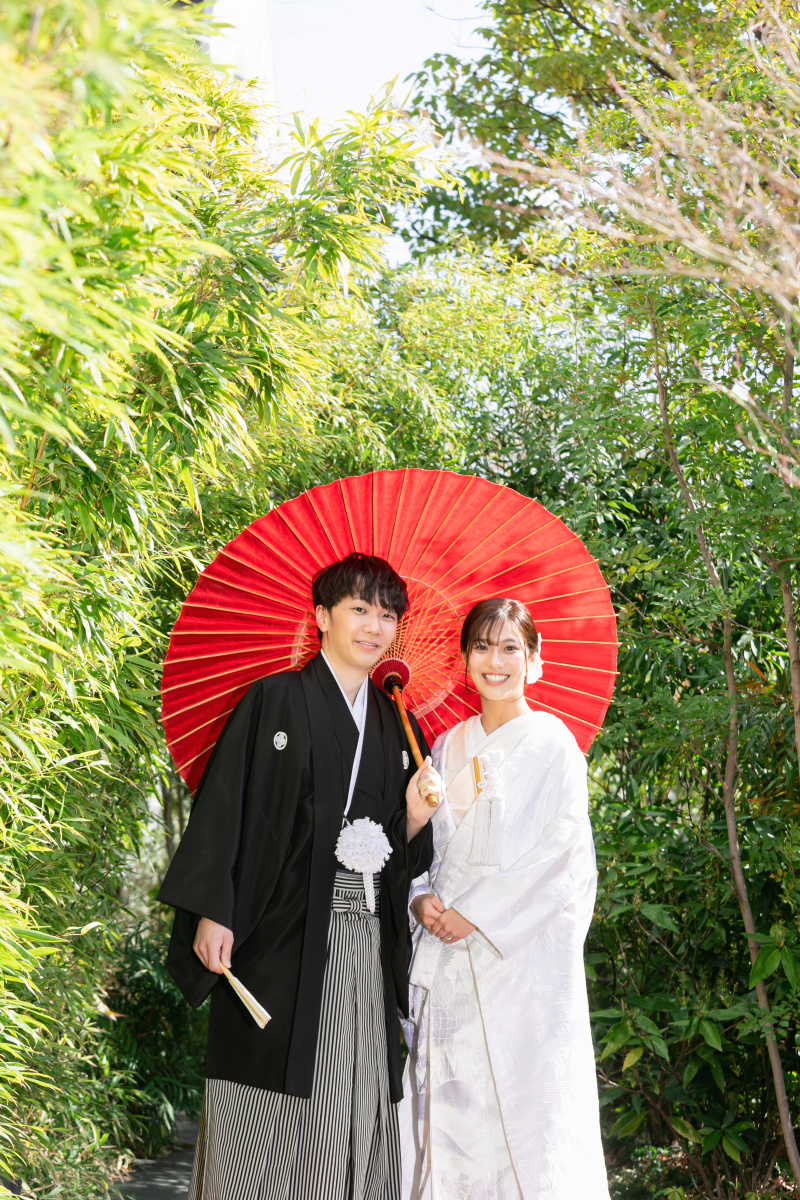 定番の番傘カット