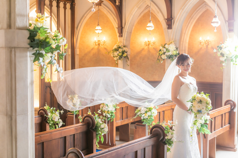 #新婦ソロショット