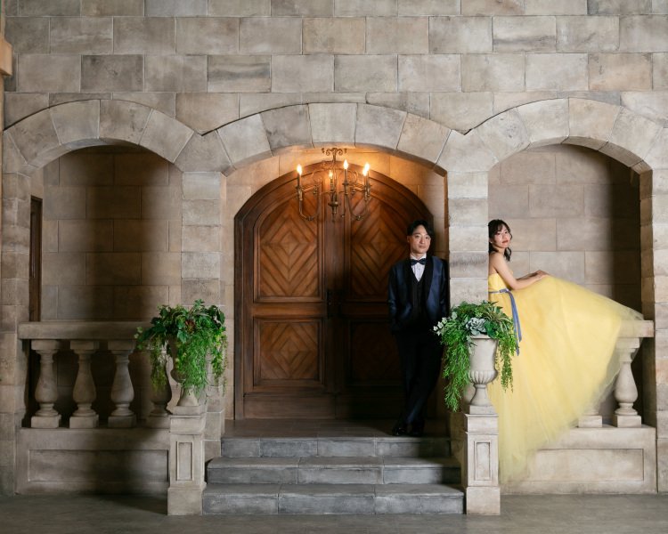 アーチでシックにカッコよく