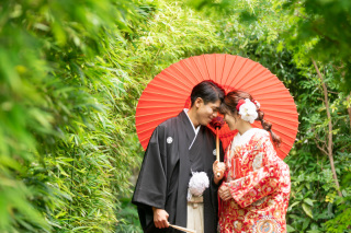 可愛い色打掛で♪