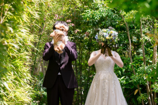 わんちゃんと一緒に♪