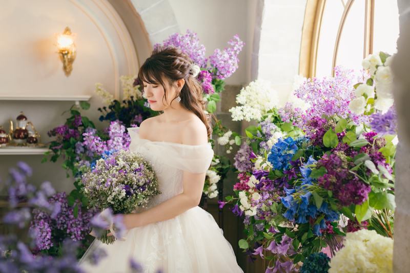 ＃新婦ソロショット