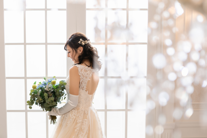 #新婦ソロショット