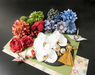 和装髪飾り　レンタル