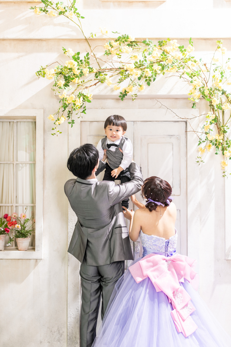 お子様との撮影もお任せください！