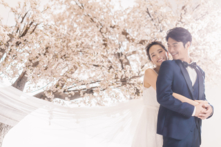 【桜フォトが撮れる！】スプリングキャンペーン♪◆ウエディングドレス＆カラードレス＆和装◆150カットデータ◆嬉しい選べる特典付
