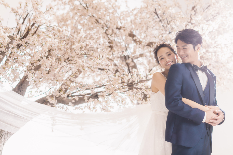 【桜フォトが撮れる！】スプリングキャンペーン♪◆ウエディングドレス＆カラードレス＆和装◆150カットデータ◆嬉しい選べる特典付