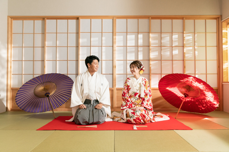 友禅プラン登場!【シンプルプラン/和装】◆友禅色打掛1着◆50カットデータ付き