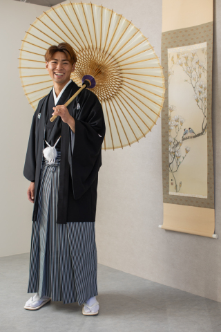 黒紋付袴（無料）